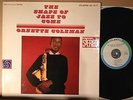 ORNETTE COLEMAN THE SHAPE OF JAZZ TO COME ORIG ATLANTIC SD 1317 DON CHERRY