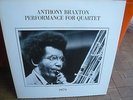 Anthony Braxton*Performance for quartet*1979*2lp*hat ART 2019*nm*1979
