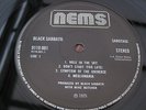 Black Sabbath SABOTAGE UK LP  1ST PRESS WITH HIDDEN TRACK UNPLAYED MINT MINUS