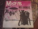 MISFITS Walk Among Us LP 1st RARE PLAN 9 U.S. Pressing Pink cover Ruby INSERT VG