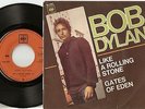 BOB DYLAN LIKE A ROLLING STONE & GATES OF EDEN FRENCH 45+PS 1965 FOLK ROCK