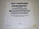 THE WHO-PETE TOWNSHEND & ROGER DALTREY TALK ABOUT QUADROPHENIA-1979 U.S. DJ LP