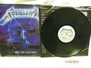 METALLICA RIDE THE LIGHTNING MEGAFORCE LABEL Vinyl Record Album LP NEAR MINT