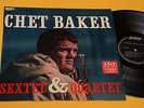 CHET BAKER LP SEXTET & QUARTET 1°ST ORIG ITALY 1967 EX TOP AUDIOFILI  MONO