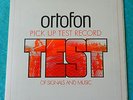 OPUS 3 ORTOFON PICK UP TEST RECORD - AUDIOPHILE LP - ULTRA RAR