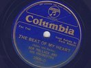 Ben Pollack & Orch. - COLUMBIA 2905-D - ROYAL BLUE - The Beat of My Heart