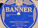 Banner 6264 Fred Hall Jazz Band MISSOURI SQUABLE 1928 in E