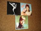 (3) DAVID BOWIE LPs:SELF-TITLED MONO DE 16003, PINUPS,THE MAN WHO SOLD THE WORLD