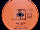 Thane Russal & Three Security  OZ CBS  Freakbeat Beat 45