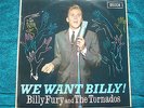 EX+ UK DECCA LP - BILLY FURY & THE TORNADOS - WE WANT BILLY