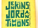 JORDAN JENKINS-JENKINS JORDAN & TIMMONS-PRESTIGE NEW JAZZ MONO LP-STRONG VG+