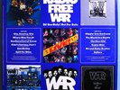 WAR RADIO FREE WAR MEGA-RARE PROMO-ONLY ALBUM BLUE WAX NOT COMMERCIALLY RELEASED