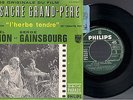 SP45T  B.O.FILM  CE SACRE GRAND-PERE  MUSIQUE SERGE GAINSBOURG  DISQUE PHILIPS