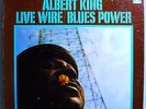 ALBERT KING LIVE WIRE/BLUES POWER RARE ORIG '68 STAX WHITE LABEL PROMO LP 1A/1A