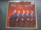 THE FIVE KEYS UK CAPITOL LP 1957 THE FIVE KEYS ON STAGE EX/EX+