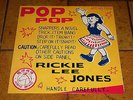 RICKIE LEE JONES - POP POP - LP