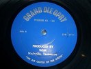 Grand Ole Opry LP  #128 Marty Robbins, Bill Monroe, bobby lord,carlisles, VG++