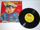 THE MARINES HYMN & ANCHORS AWAY Peter Pan Records 78 RPM Vtg 1960 Art SLEEVE