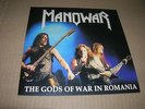 MANOWAR    The gods of war in romania     7'   clear vinyl