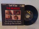 THE BEATLES *LET IT BE* UNIQUE SLEEVE NM *FREE SHIPPING*