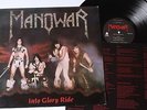 MANOWAR -Into Glory Ride LP 1983 , ORIG. MFN 6   jag panzer dio mercyful fate