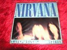 SP vynil NIRVANA 45 tour Smells like teen spirit 1991 etat neuf