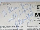 GLENN GOULD AUTOGRAPH LP - SIGNED 1959