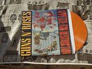 GUNS 'N' ROSES, APPETITE FOR DESTRUCTION, ORIGINAL LP, ORANGE VINYL, RARE, 1987
