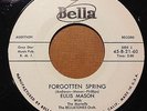 The Martells Doo Wop 45 Forgotten Spring / Va Va Voom on Bella Label HEAR #BB848