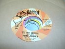 Pop Promo NM 45 TOM JONES It's Not Unusual on Parrot