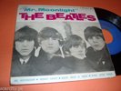 THE BEATLES Mr.Moonlight RARE PORTUGUESE 7’’ 45 PORTUGAL EP