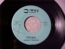 NORMAN THRASHER Trouble / Meek Man RARE R&B SOUL POPCORN/DOO-WOP 45 3-Way HEAR