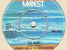 RARE NORTHERN-FRANKIE VALLI-THE NIGHT/WHEN THE MORNING COMES-UK MOWEST MW 3002