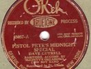 Okeh 45057 McGinty's Oklahoma Cowboy Band PISTOL PETE'S MIDNIGHT SPECIAL 1926