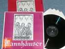WAGNER Tannhauser KONWITSCHNY 1stPress STEREO ETERNA 4LP MINT