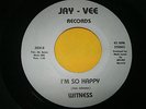 Rare Modern Sweet Soul 45: Witness on Jay Vee - I Want to SPend My Life & Happy