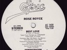 ROSE ROYCE - BEST LOVE B/W DANCE WITH ME 1882 Soul / Boogie Promo NM (LISTEN)