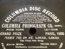 KERRY MILLS & ORCH BILLY MURRAY 78rpm Meet Me In St Louis Louis COLUMBIA 1792 E-