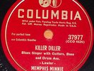 Memphis Minnie-Killer Diller/Hold Me Blues Columbia 37977 78 E+