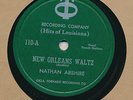 Nathan Abshire OT 110 VG+/E+ Cajun 78 New Orleans Waltz b/w French Blues