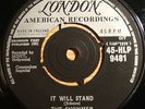 The Showmen - It Will Stand -  Soul Classic.  London HLP 9481.  Ex