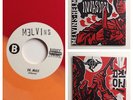HELMET / MELVINS Invasion Tour Split 7 Inch EP SPLIT COLOR VINYL 282/500 amrep