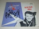 GENE VINCENT & BLUECAPS Bluejean Bop LP BLACK LABEL PROMO (1956) orig ROCKABILLY