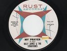 '61 White Doowops BILLY JAMES & STENOTONES My Prayer/Phyllis VG++ HEAR BOTH