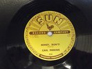 Carl Perkins 78-Blue Suede Shoes/Honey,Don't, SUN 234, EX