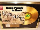 Deep Purple, In Rock, Golden Record, goldene Schallplatte, Award, platin