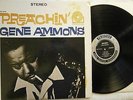 Gene Ammons Preachin' LP Prestige Promo - Orig RVG Stereo Silver Label - NM-