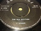 C HYMAN . THE  SKA RHYTHM /SKA IS MOVIN' ON .SKA  BEAT . JB 200  . EX/EX