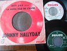 SP juke-box promo Johnny Hallyday pochette cible