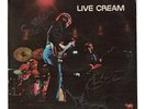 CREAM - LIVE - SIGNED BY BAND - VINYL LP SLEEVE ONLY - ORIGINAL